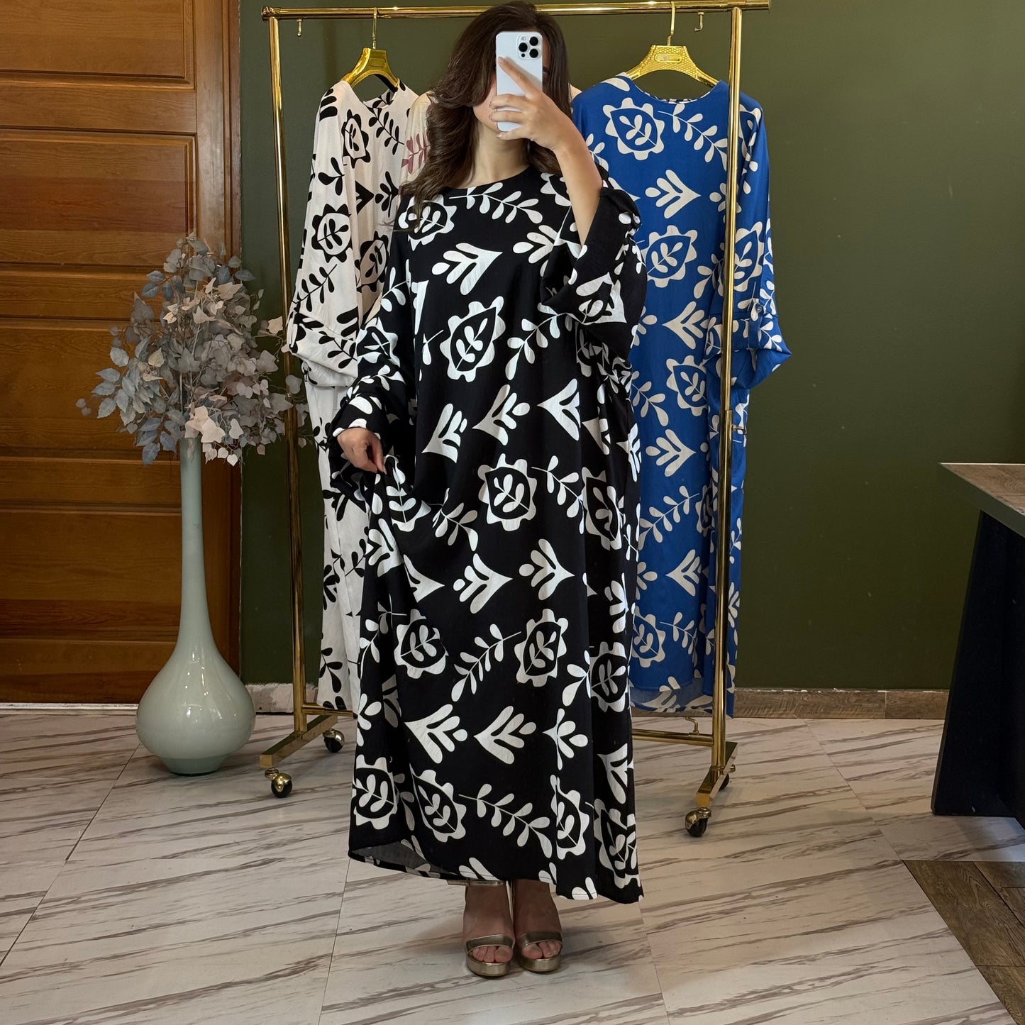 Robe OVER SIZE En LIN (BKH02)