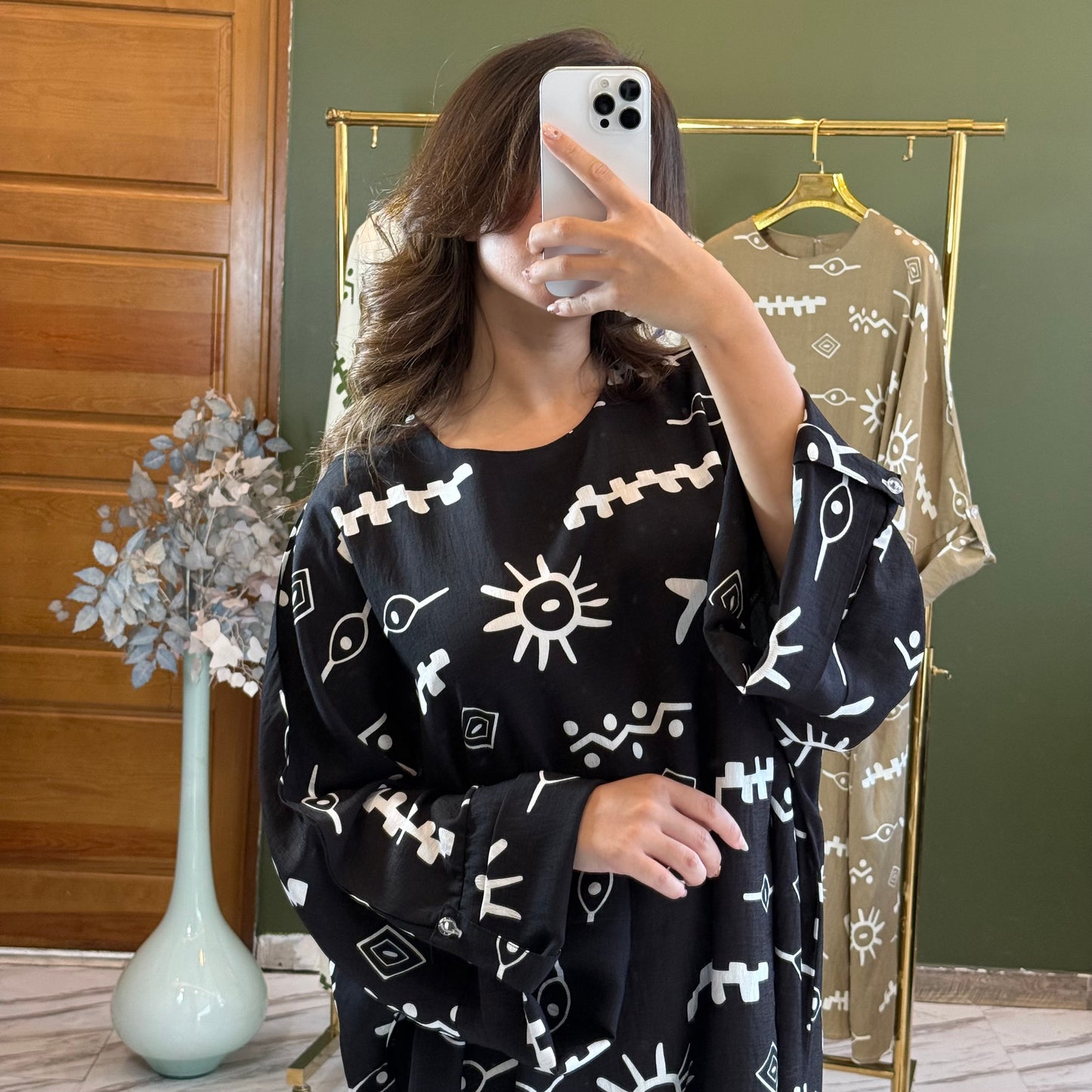 Robe OVER SIZE En LIN (BKH03)