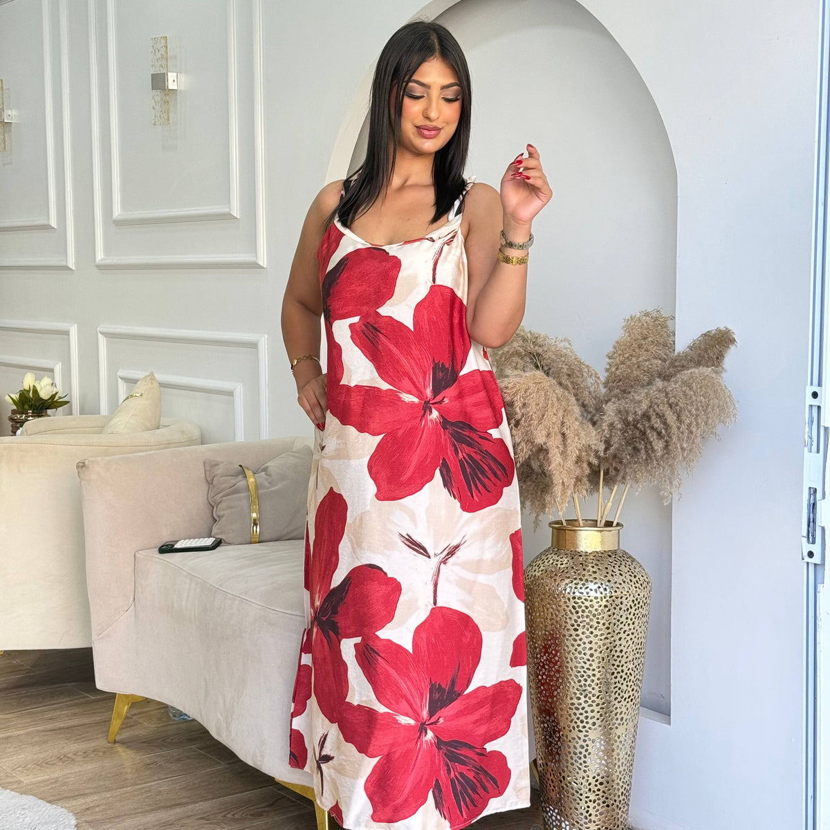 Maxi flowers  /   !!!! da اشتري 3 قطع ب  4500  !!!