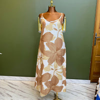 Backless Maxi Dress PRINT