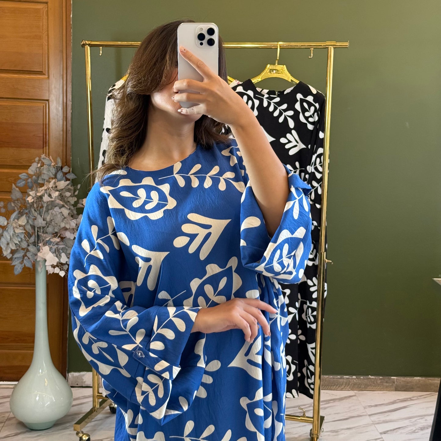 Robe OVER SIZE  En LIN (BKH02)